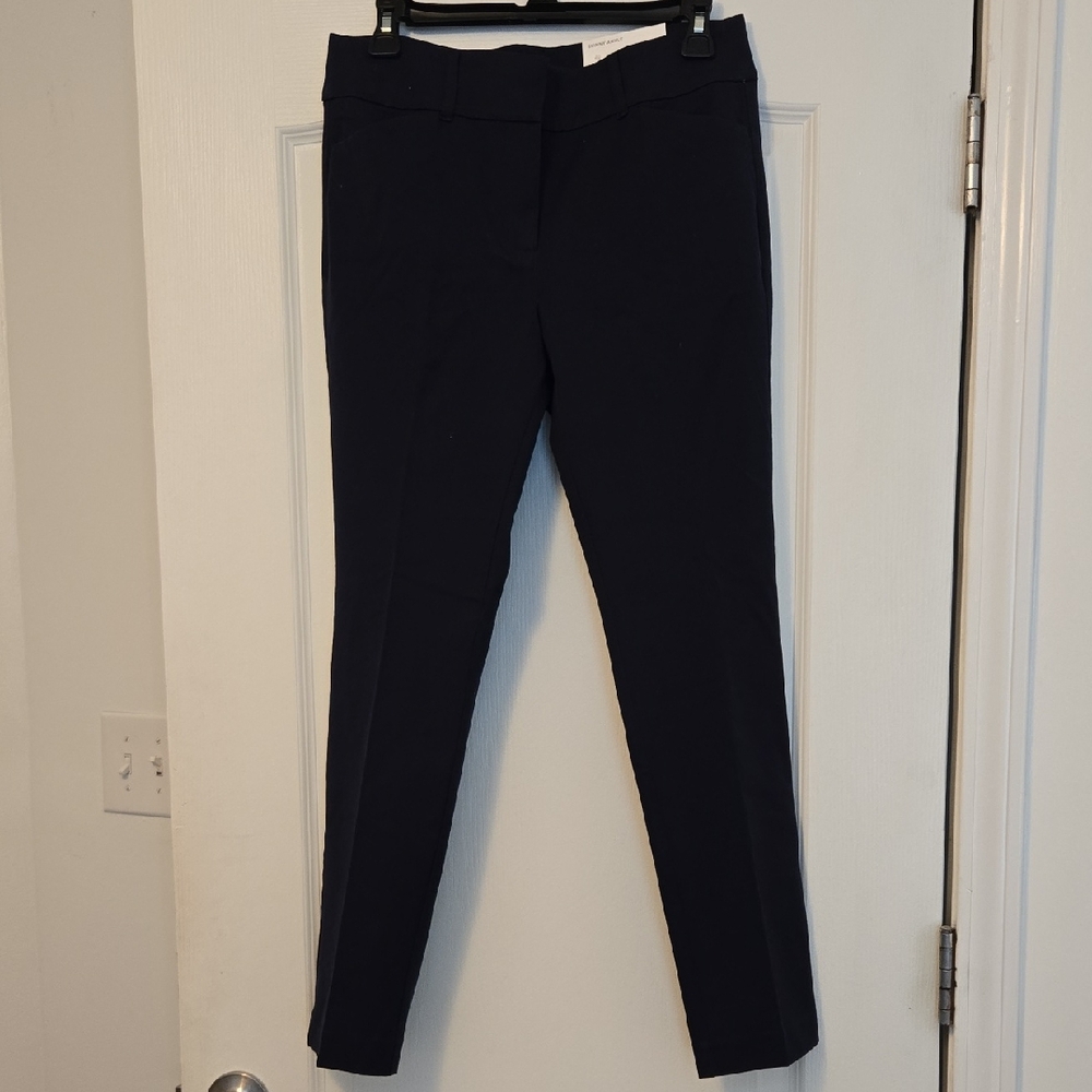 2/$20 NWT LOFT Navy Women's Straight Leg Pants, Size 4